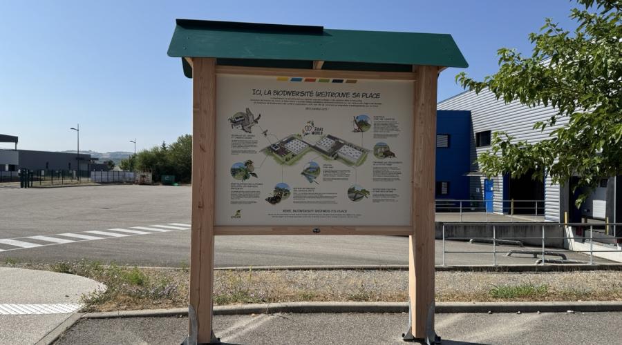 Panneau biodiversité 