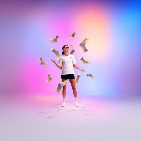 Sidas X Caitlin Fielder socks