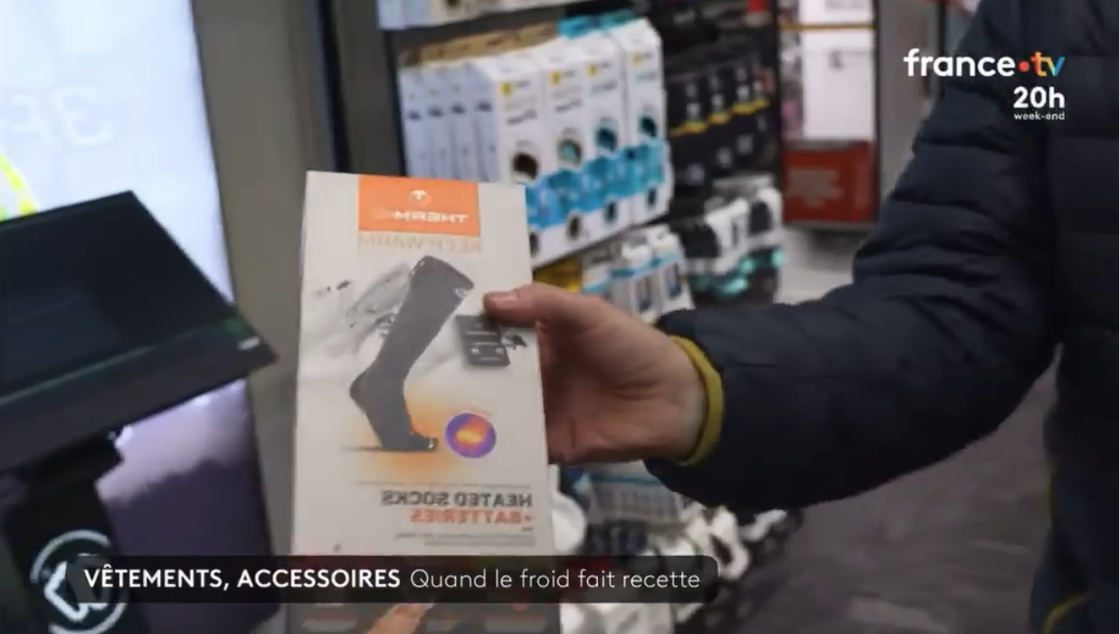 chaussettes chauffantes 