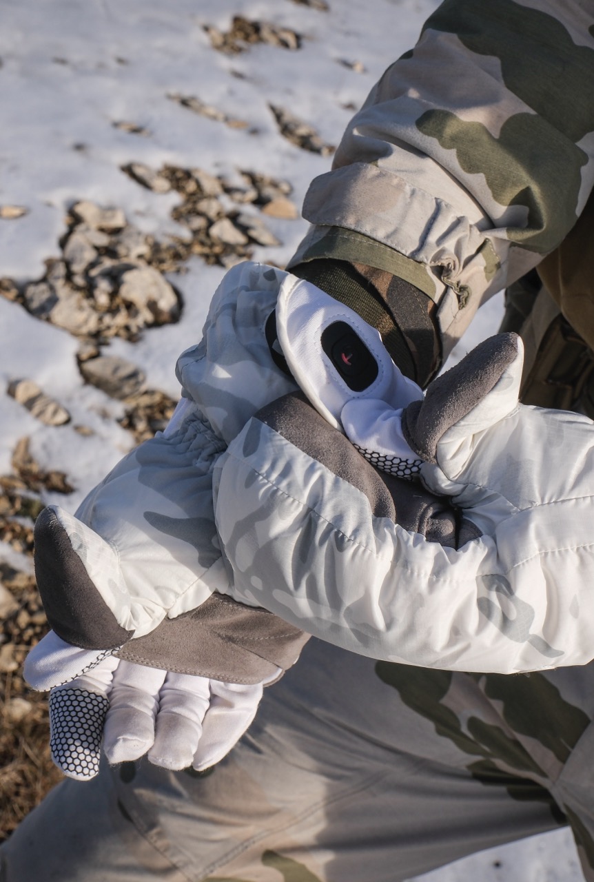 gant militaire chauffant 