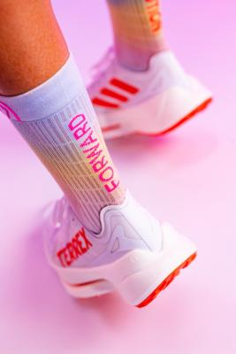 chaussettes vue de l'arrière froward 